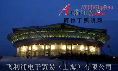 上海旗忠森林体育城网球中心照明工程