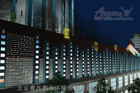 上海市虹口区吴淞路景观照明设计