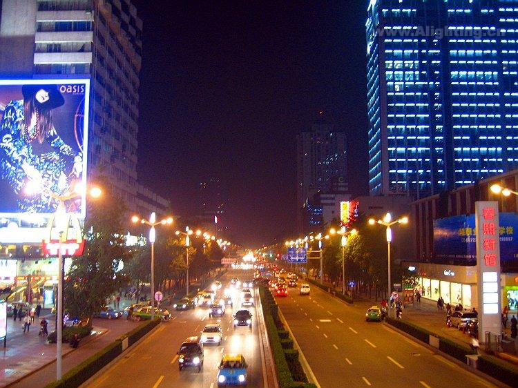 全国三十大城市夜景照明——成都-廖石林