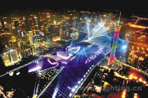 解密广州新中轴夜景照明