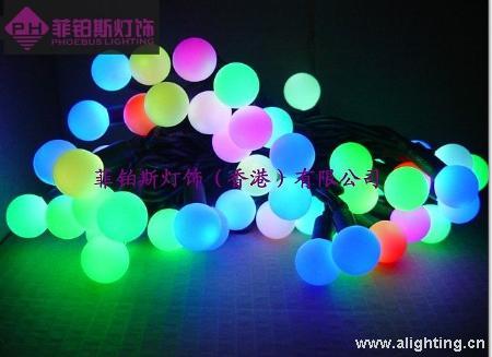 LED ball string lamp