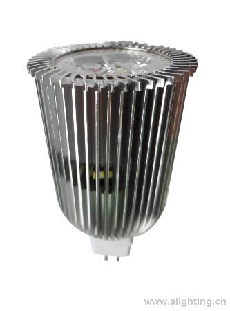 新款散热片  LED射灯 3W