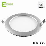 ★低碳环保、可调光LED圆形面板灯，6inch，10W/12W