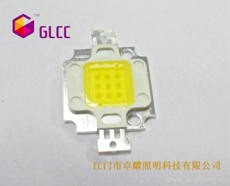 【供应LED灯珠】10W集成 350mA  27-30V 厂家直销