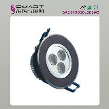 3W  拉丝黑 LED天花灯 LED嵌灯 