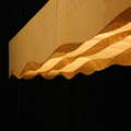 瑞士Unit Arkitektur超大木板吊灯