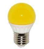 LED灯黄色泡壳陶瓷底座E27灯头