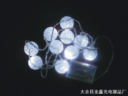 龙鑫光 供应高品质藤球电池灯
