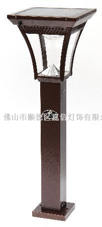 太阳能草坪灯SC1.5W－4 铸铝灯头 不锈钢灯杆 太阳能花园灯