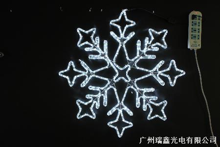 LED snow flakes