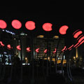 南宁五象广场照明灯型设计之月牙灯