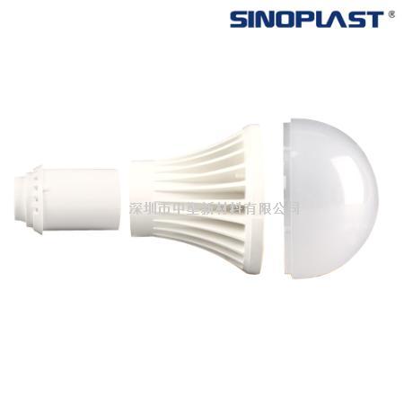 中塑LED散热器 A60 球泡灯