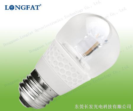 LF-Candle E27 4W透明（陶瓷）