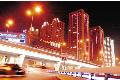 南京市应天大街高架桥亮化