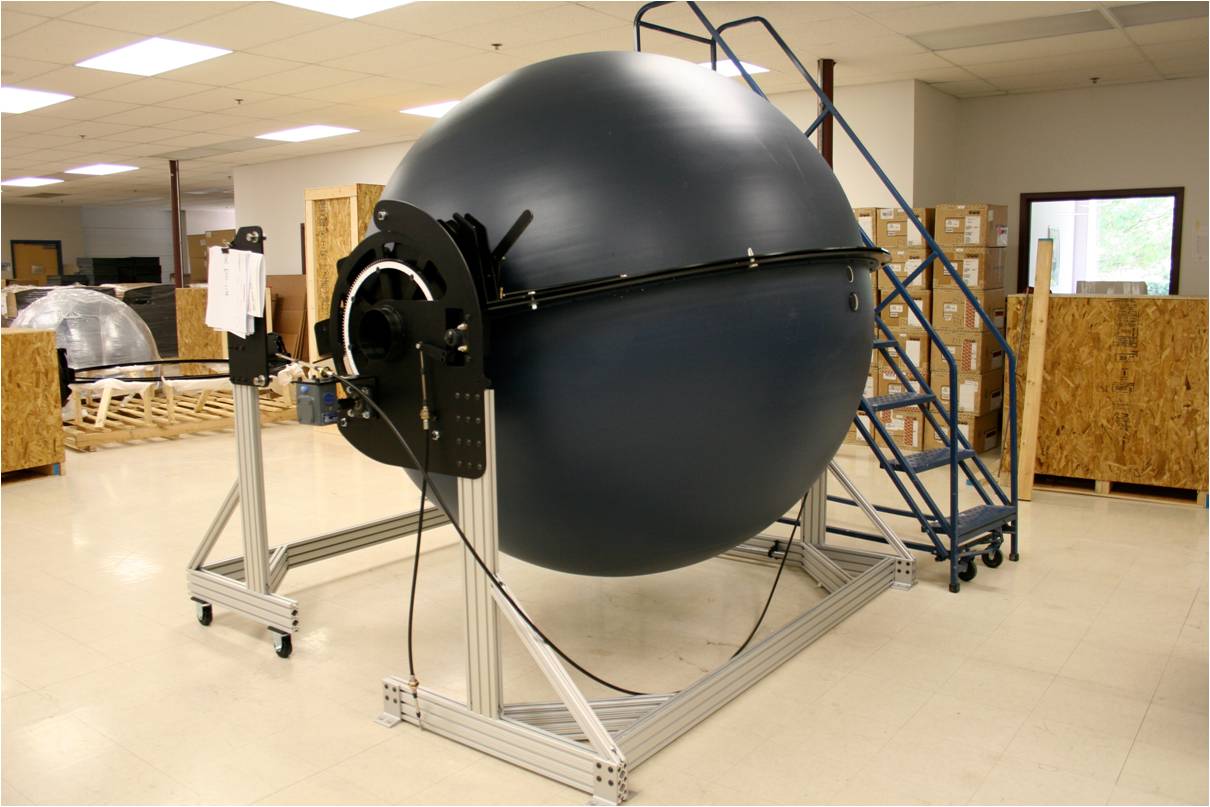 旋转积分球测试系统