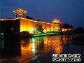 王家大院夜景照明实景图|五色古建筑照明专家