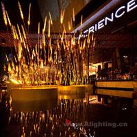 泰國曼谷“皇家稻田”創意夜景燈光設計