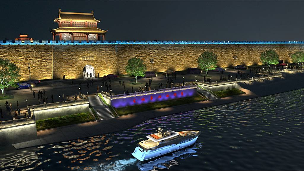 襄阳古城夜景照明概念性设计方案
