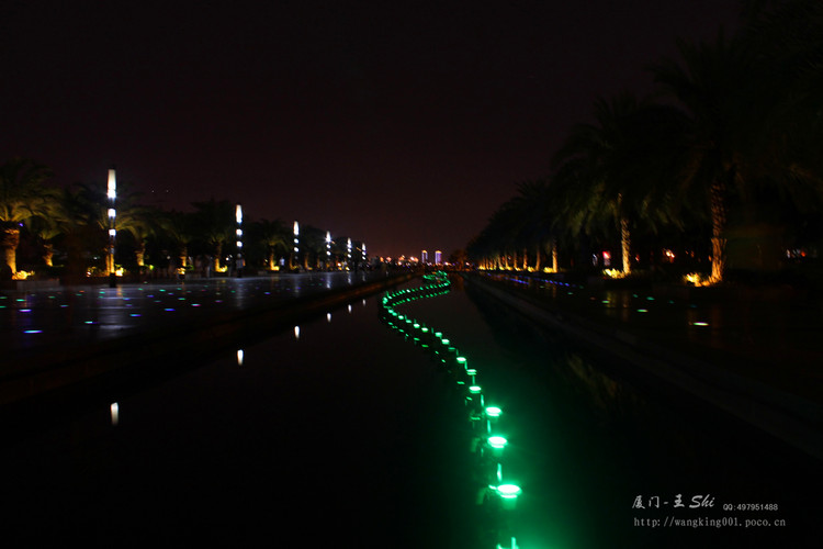 海湾公园夜景