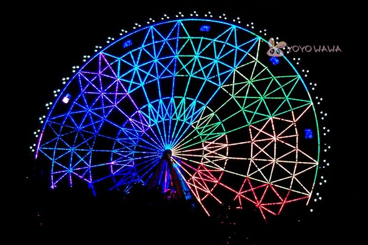 led灯光---南宁最高摩天轮