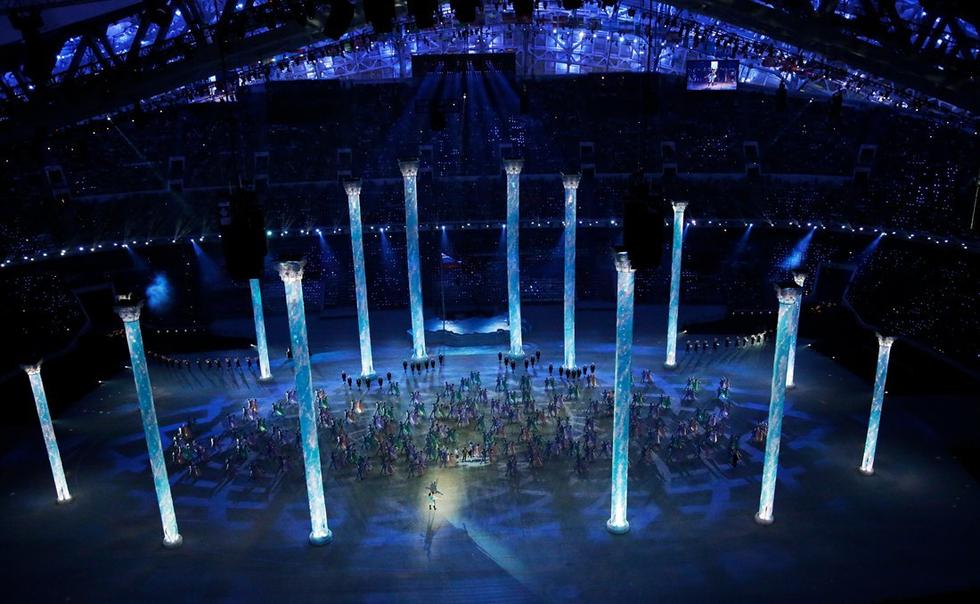 2014年索契冬季奥运会开幕式图片