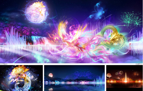 李全胜:横店圆明新园夜福海灯光秀方案设计(一