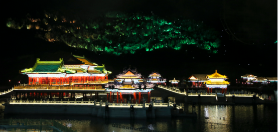 李全胜:横店圆明新园夜福海灯光秀方案设计(一