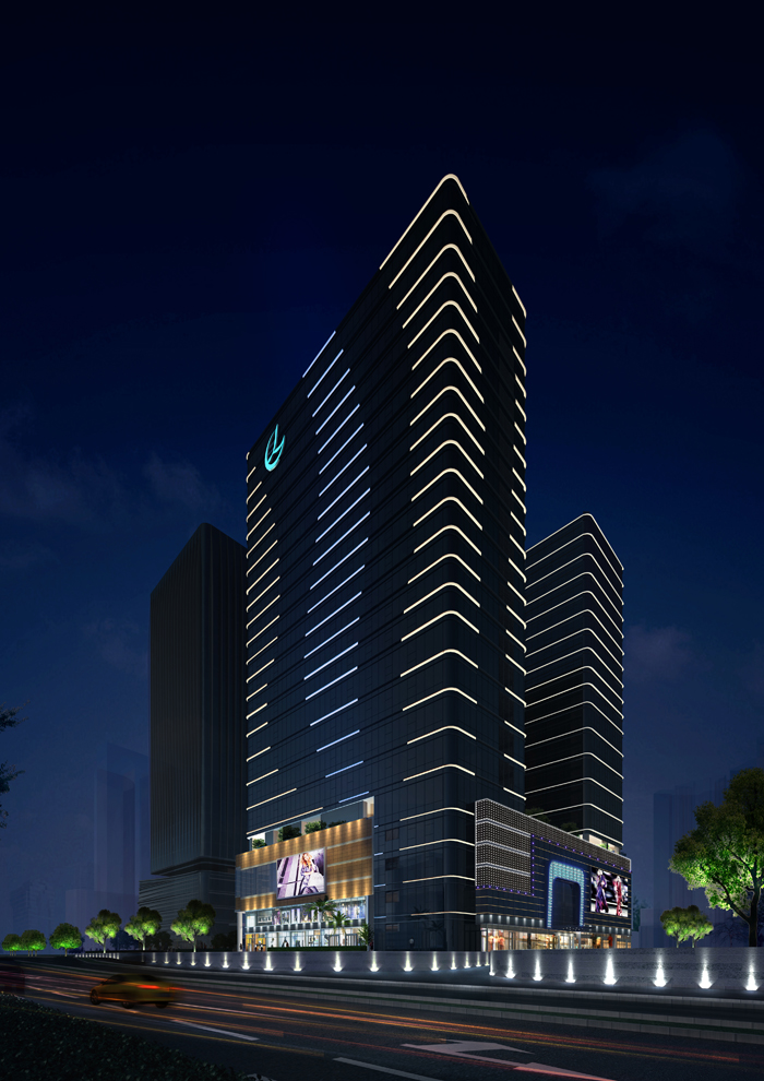 LED楼体亮化设计-节能与效能并重!-建筑照明设计