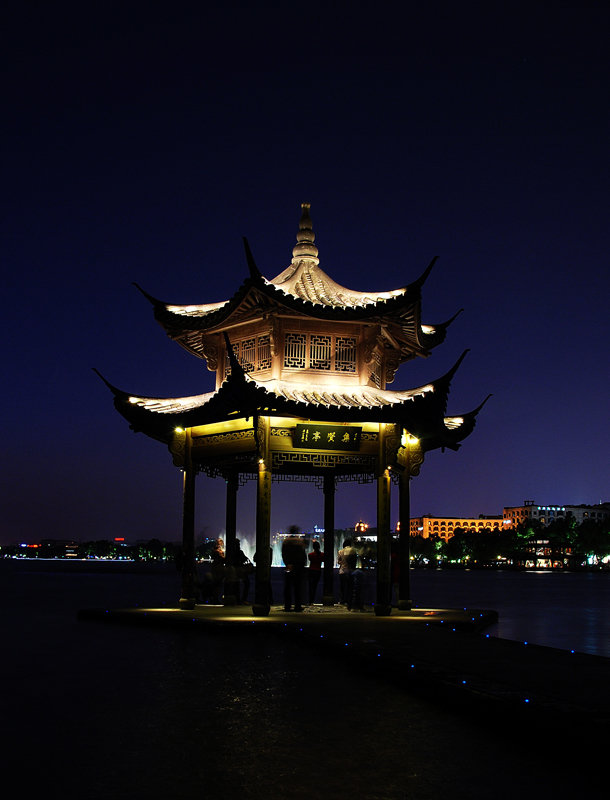 led灯光----西湖之夜-灯光帮