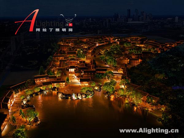 贵州丽水铭城环湖灯光工程调整(图二)