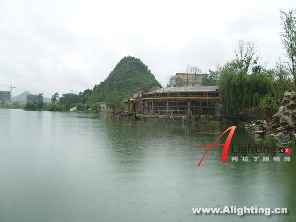贵州丽水铭城环湖灯光工程调整(图二)