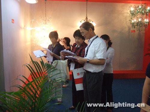 2008中国照明电器产品大赛现场评审