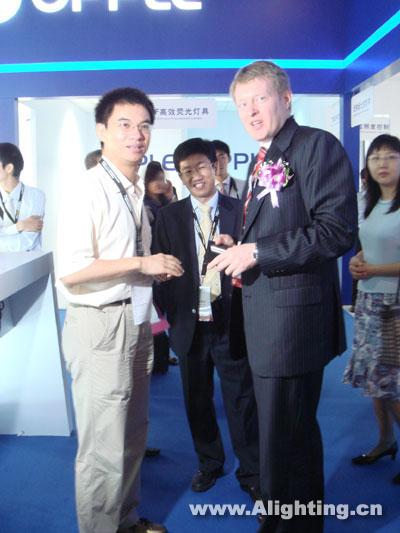 2008广州国际照明展览会贵宾参观