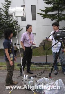 NHK在洞爷湖峰会直播中采用燃料电池和LED照明