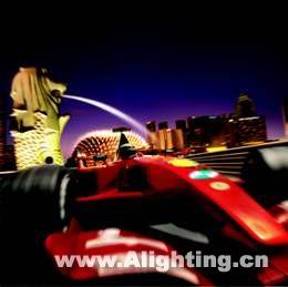九月新加坡：看F1激情赛道灯光(组图)