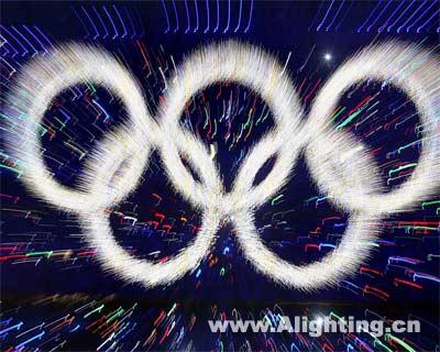 奥运开幕式中的梦幻五环