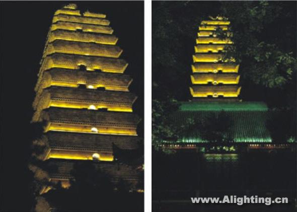 小雁塔历史文化公园照明