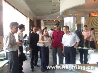 土库曼斯坦副总理到访珠江灯光(组图)