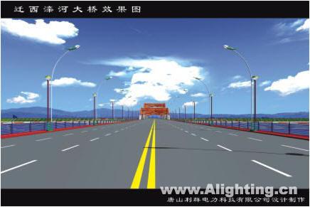 滦河大桥及引路工程亮化设计(组图)