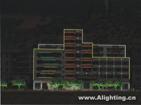 福建漳州华安县夜景照明规划设计(组图)