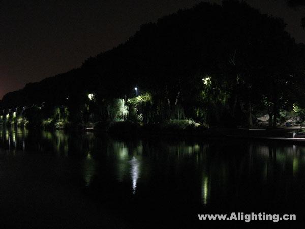 江苏南京玄武湖夜景照明设计(组图)