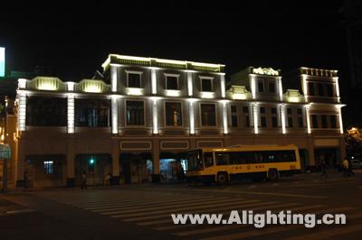 广州大基头样板楼建筑照明迎亚运(组图)