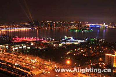 浙江苏州博览中心夜景照明设计(组图)