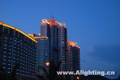 广东珠海情侣路夜景照明设计(组图)