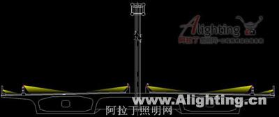 福建省福州湾边大桥夜景照明设计(组图)