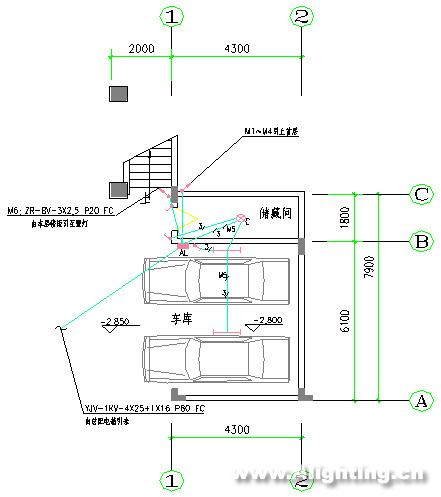 甘华能：别墅电气设计案例一(组图)