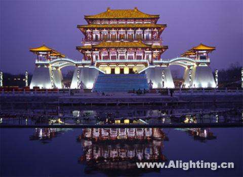 西安大唐芙蓉园夜景照明工程