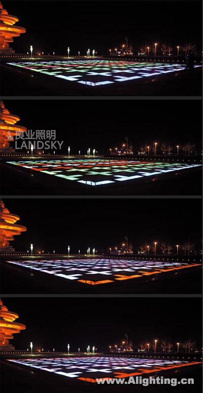 青岛五四广场与音乐广场照明设计(组图)