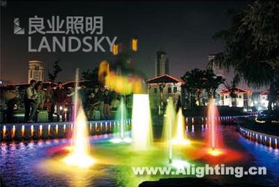 山东烟台海滨广场照明设计案例(组图)