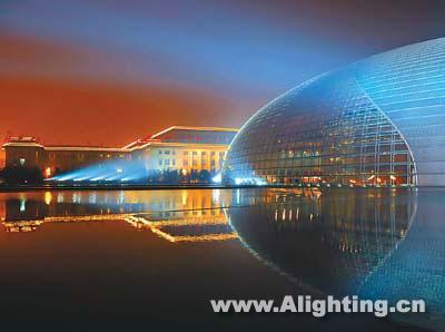 北京：启动夜景照明迎两会(组图)
